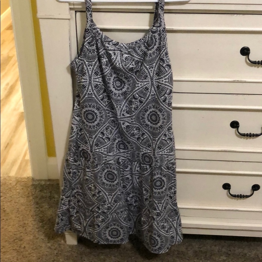 Black and white Prana dress